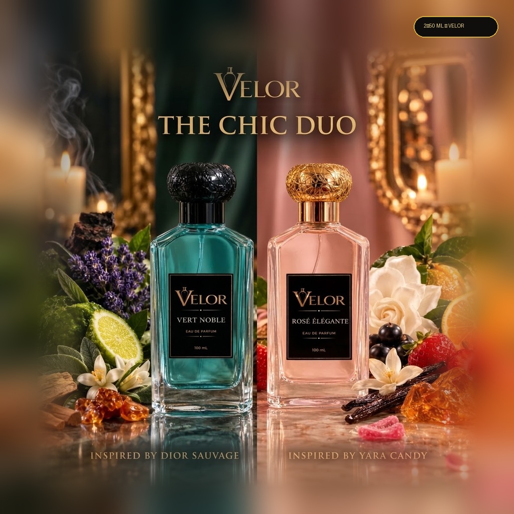 The Chic Duo — ثنائي الأناقة — 50 ملل للعبوتين