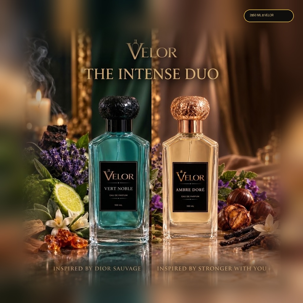 The Intense Duo — ثنائي القوة والعمق — 50 ملل للعبوتين
